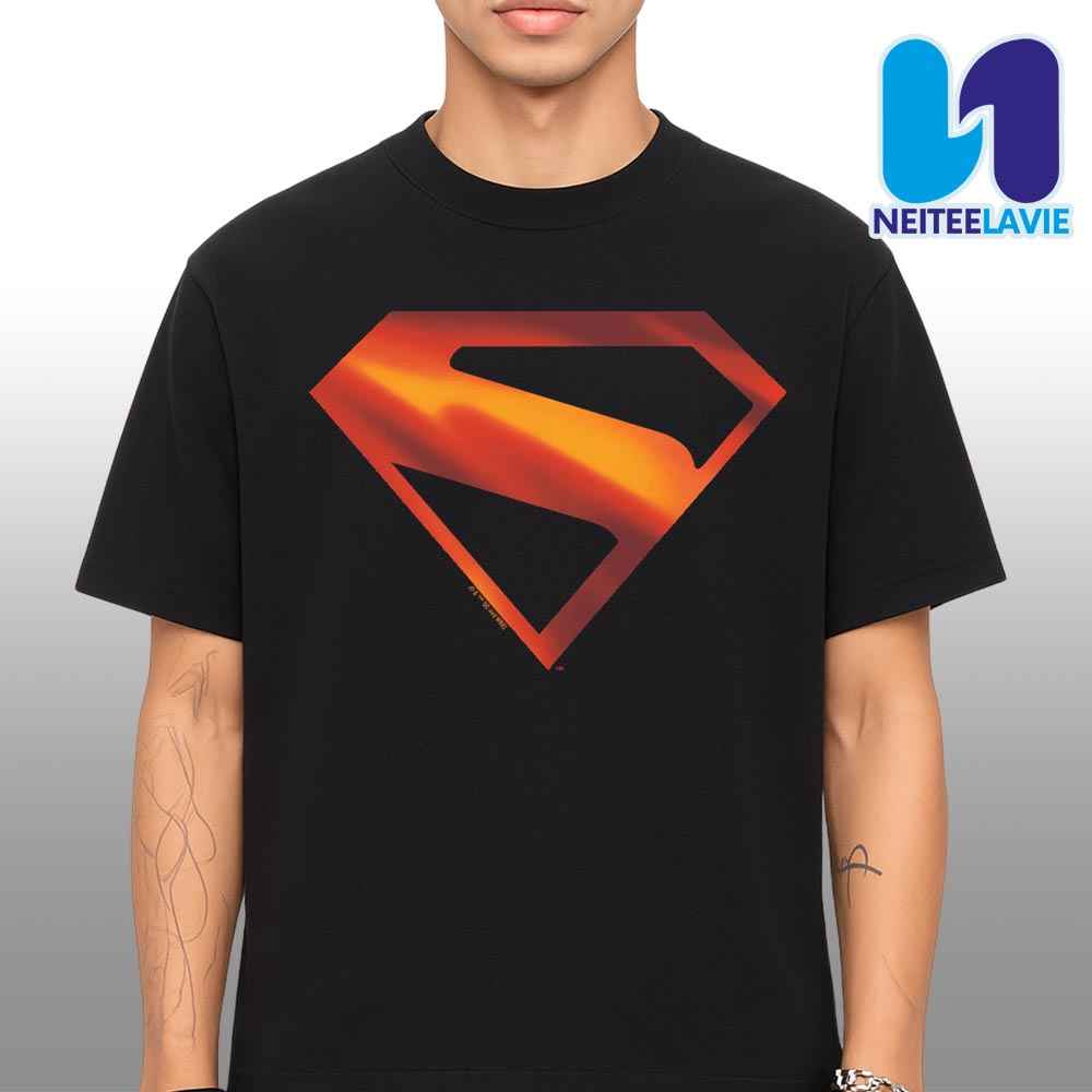 Superman 2025 Movie Collection Stylized S-Shield Comfort Colors Merchandise T-Shirt Superman 2025 Movie Collection Stylized S-Shield Comfort Colors Merchandise T-Shirt