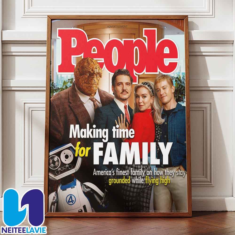 The Fantastic Four Cover Of People Magazine 2025 Home Decor Poster Canvas The Fantastic Four Cover Of People Magazine 2025 Home Decor Poster Canvas